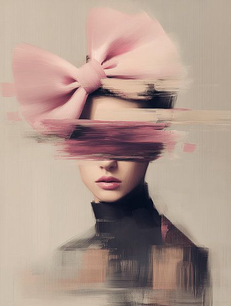 The pink bow by Carla Van Iersel