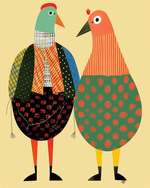 Oiseaux de paradis par Studio Allee