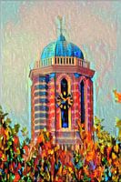 Kleurrijk Schilderij Zwolle Peperbus