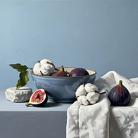 Compositie met mistvijgen van maulana risyad