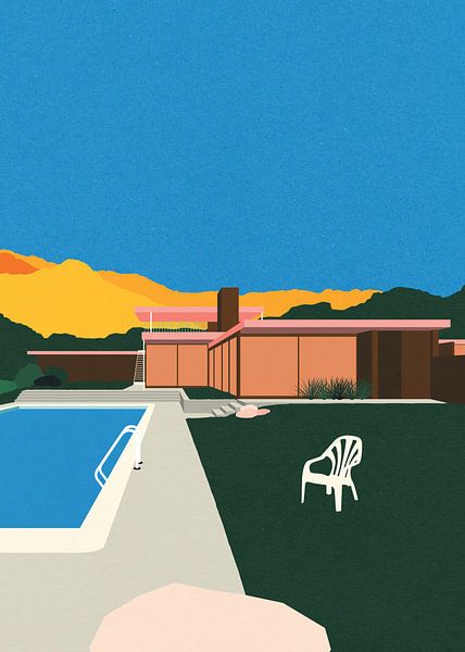 Kaufmann Desert House Poolside von Rosi Feist