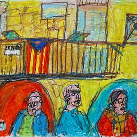 Katalanische Terrasse von Herman Ketz