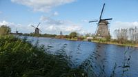 Windmills Kinderdijk von Gijs van Veldhuizen Miniaturansicht