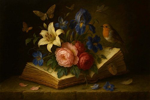 Still Life The Enchanted Book