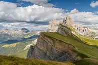 Seceda in den Dolomiten. von Menno Schaefer Miniaturansicht