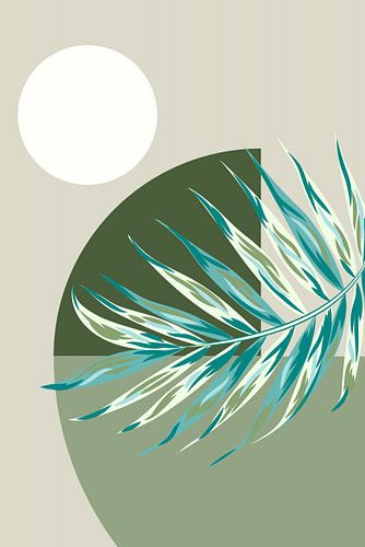 Bloemen en planten in pastelkleuren