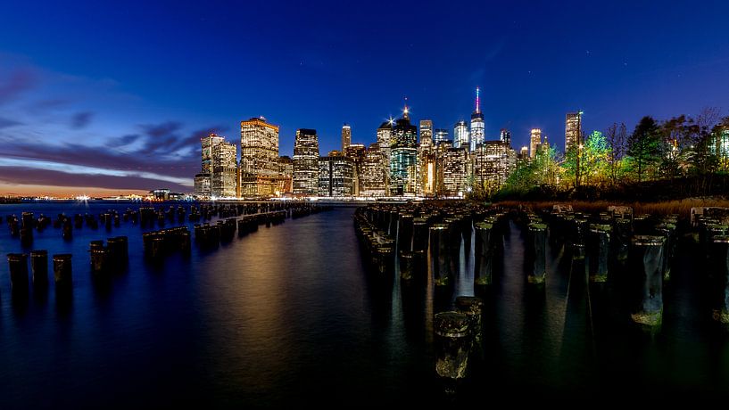 Skyline van New York City von Marco Schep