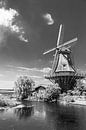 Windmill at Aarlanderveen by Freek Rooze thumbnail