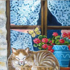 Catnap. van Gloria Gill