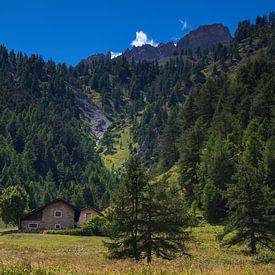 Paysage des Alpes françaises près de Nevache sur Dennis Wierenga