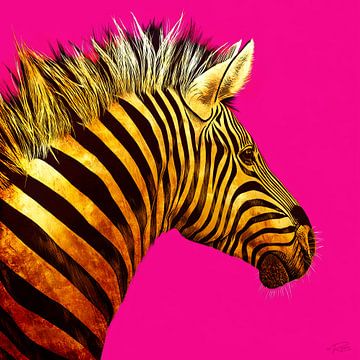 Golden stripes van byRenzo