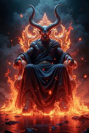 MALTHERION - Der Teufel auf seinem brennenden Thron von INFERAURUM