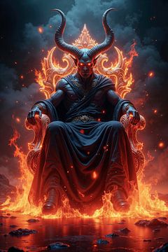 MALTHERION - Der Teufel auf seinem brennenden Thron