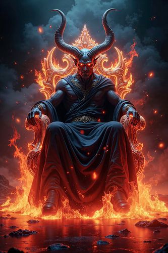 MALTHERION - De duivel op zijn brandende troon