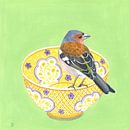 Kleurrijke vogel van Isabelle Brent thumbnail
