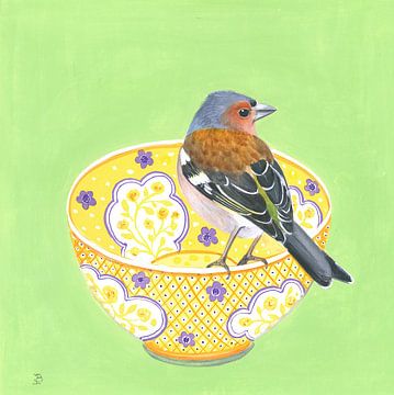 Kleurrijke vogel van Isabelle Brent