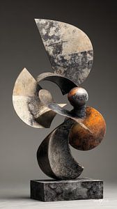 Abstrakte Skulptur