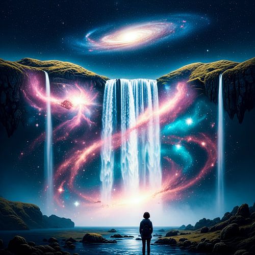 Nebelfälle der Ewigkeit von Agunk Visionary Art