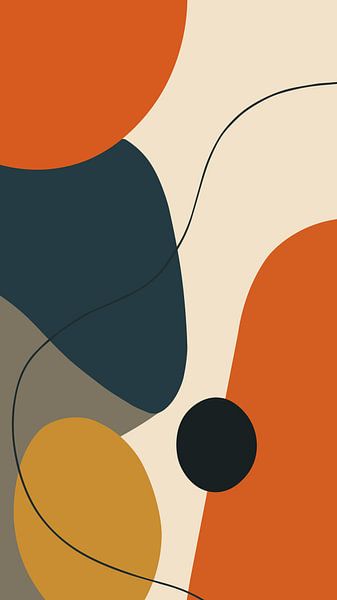 Moderne abstrakte Harmonie von TampuArt