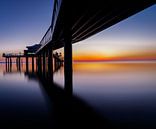 An der Seebrücke zur aufgehenden Sonne von Marc-Sven Kirsch Miniaturansicht