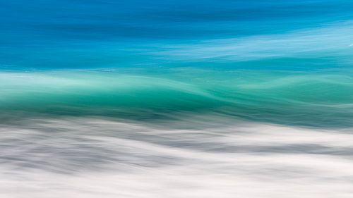 Helligkeit. Seitenverhältnis 16:9. Farben des Mittelmeers