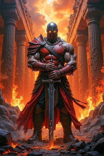 IGNIS - The possessed warrior in the burning temple