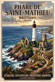 Saint-Mathieu Lighthouse, France