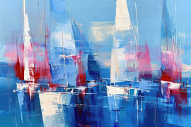 Abstracte zeilboten