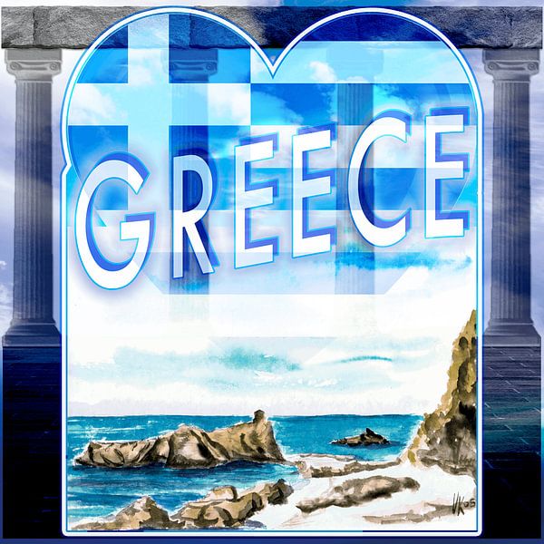 Hommage à la Grèce : une œuvre d'art qui relie les générations par ADLER & Co / Caj Kessler