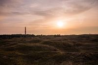 Lighthouse during sunset