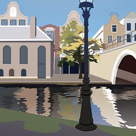 Alter Kanal von Utrecht von Leon Polko