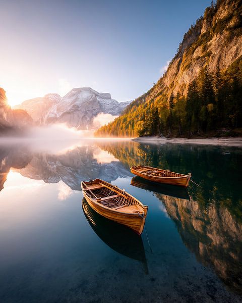 Ruhe im ersten Licht von fernlichtsicht