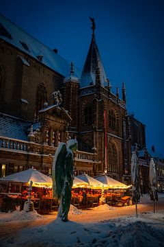 The angel in the snow by Thomas Bartelds