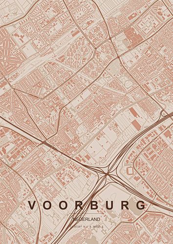 Voorburg Plattegrond