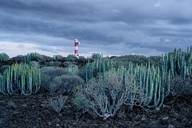 Lighthouse at twilight – Tenerife’s rugged south coast by Rolf Schnepp