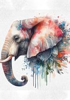 eleganter Elefant