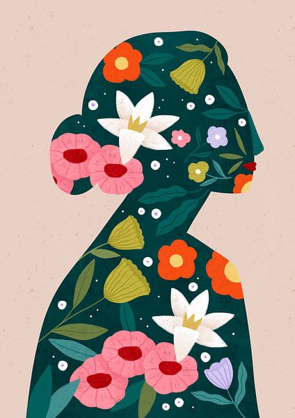 Gefüllt mit Blumen von Bea Müller