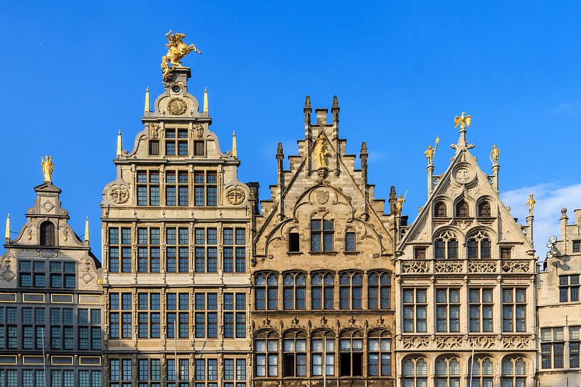Grote Markt gevels in Antwerpen par Dennis van de Water