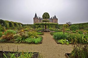 Muiderslot en zijn botanische tuin (2019) van Eric Oudendijk