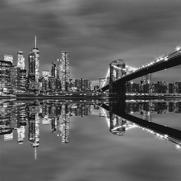 Skyline de la ville de New York sur berbaden photography