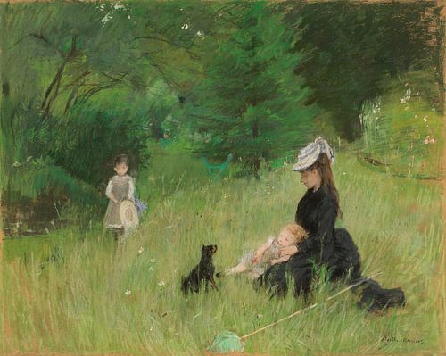 In het park, Berthe Morisot