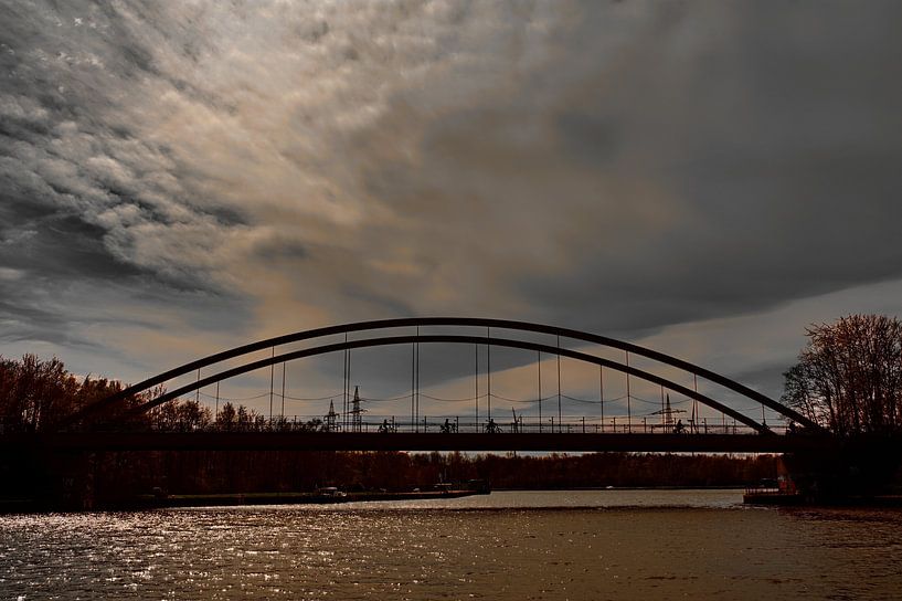 Sahara stofwolken van Edgar Schermaul