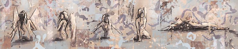 Panoramakunstwerk Engel von Emiel de Lange