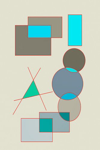 Neo-Suprematist compositions