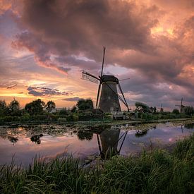 Kinderdijk sur Herman van den Berge