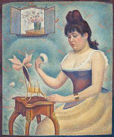 Jeune femme se poudrant, Georges Seurat