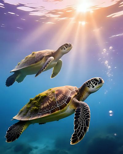 Opstijgen in het avondlicht