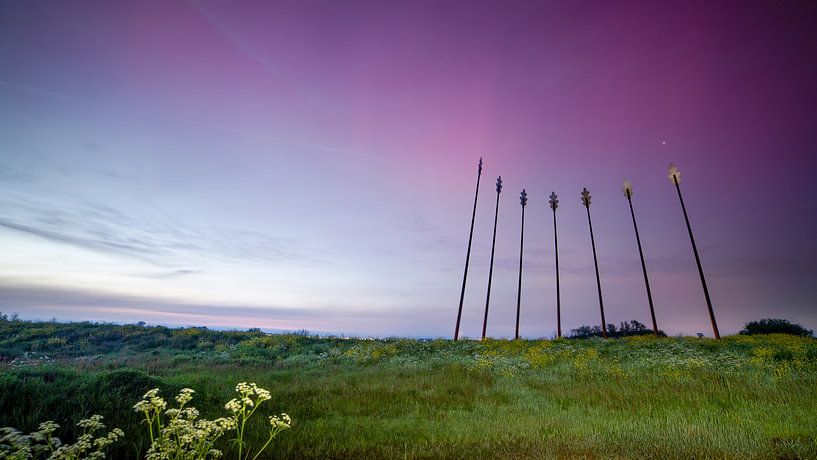 Northern Lights Monument Oerwold Matsloot by R Smallenbroek