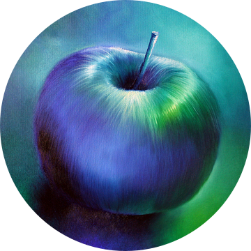 Blauwe appel van Annette Schmucker