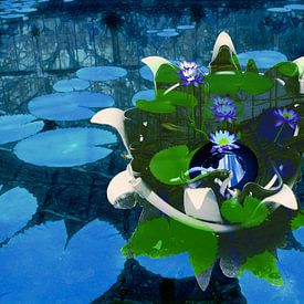 Blue Garden by True Color Stories